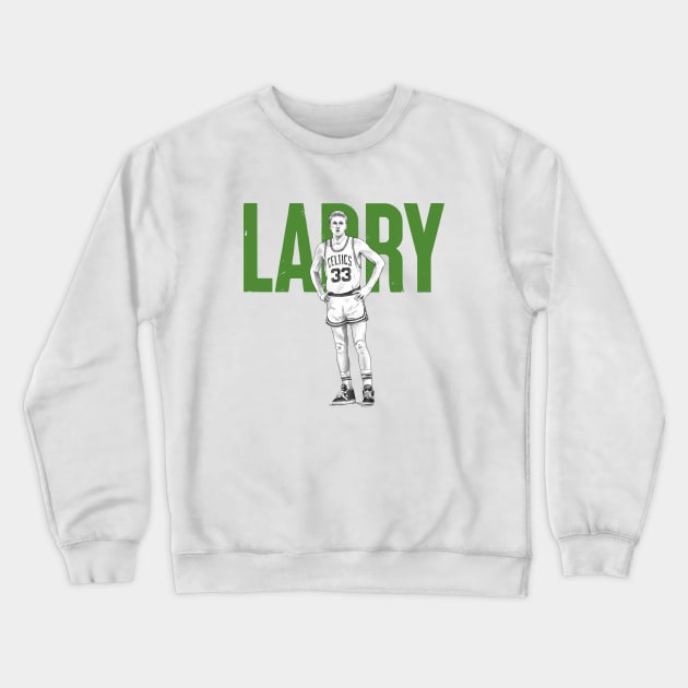 Larry Bird 87 Crewneck Sweatshirt by Dibenedetto